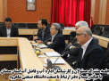 جلسه مشترک مسئولان و کارشناسان اداره آب و فاضل آب استان سمنان  با هیات رئیسه و دفتر ارتباط با صنعت دانشگاه صنعتی شاهرود